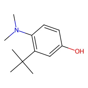 3-Tert-butyl-4-(dimethylamino)phenol structure