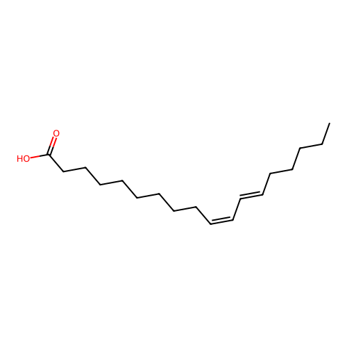 10Z,12E-Octadecadienoic acid structure