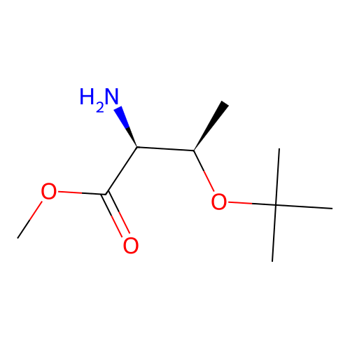 Methyl (2S,3R)-2-amino-3-(tert-butoxy)butanoate structure