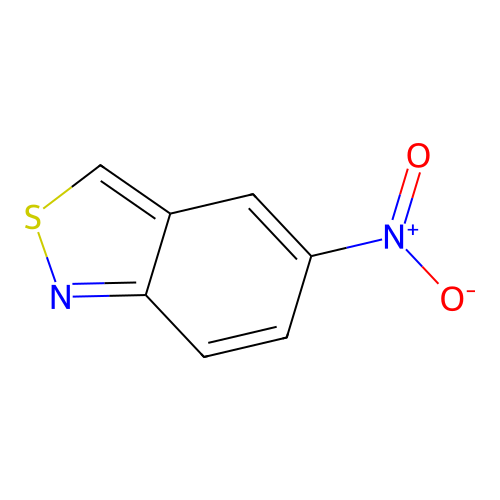 5-Nitro-2,1-benzisothiazole structure
