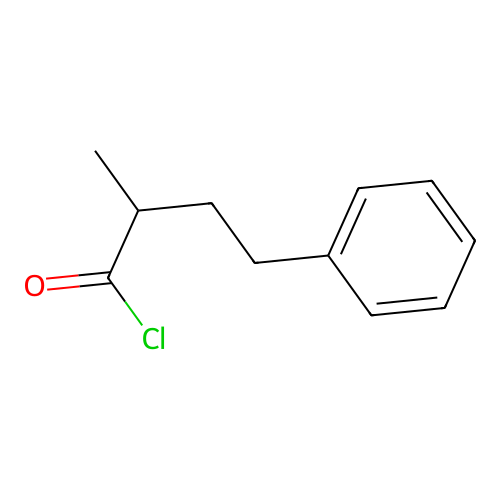 2-Methyl-4-phenylbutanoyl chloride structure