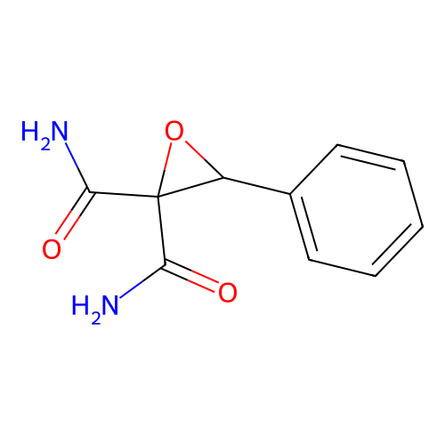 3-Phenyloxirane-2,2-dicarboxamide structure