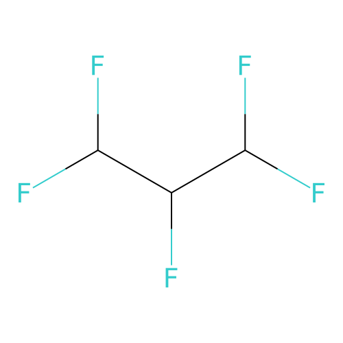 1,1,2,3,3-Pentafluoropropane structure