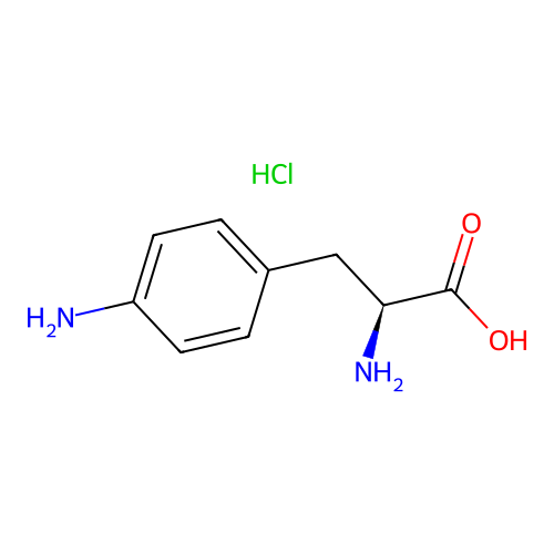 4-Amino-3-phenyl-L-alanine monohydrochloride structure