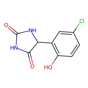 Hydantoin, 5-(2-hydroxy-5-chlorophenyl)- structure