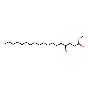 Methyl 4-hydroxyoctadecanoate structure