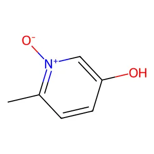 5-Hydroxy-2-methylpyridine 1-oxide structure