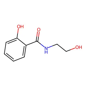 水杨酸乙醇酰胺 structure