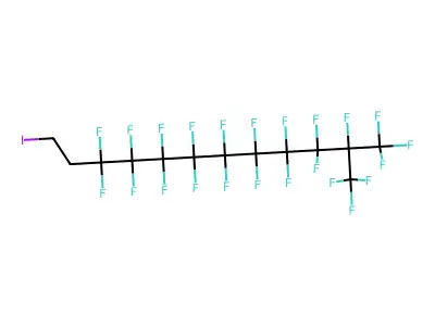 1H,1H,2H,2H-Perfluoro-11-methyldodecyl iodide structure