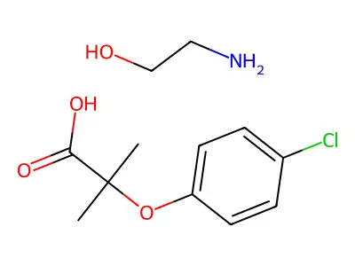 Clofenat structure