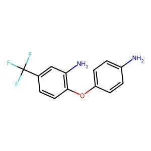 2-(4-氨基苯氧基)-5-(三氟甲基)苯胺 structure