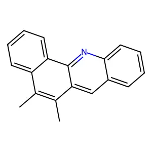 5,6-Dimethylbenz(c)acridine structure