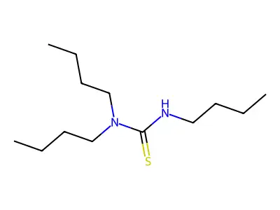 Tributylthiourea structure