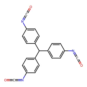 Benzene, 1,1',1''-methylidynetris(4-isocyanato- structure