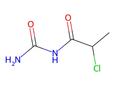(2-Chloro-propionyl)-urea structure
