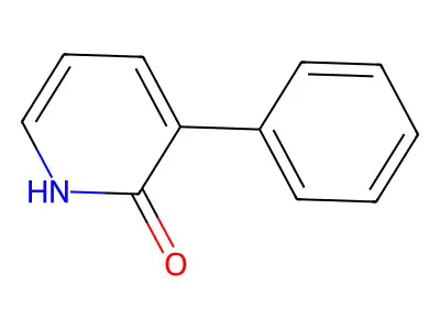 2-Hydroxy-3-phenylpyridine structure