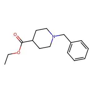 Ethyl 1-benzylpiperidine-4-carboxylate structure
