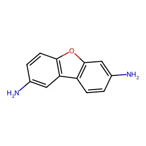 Dibenzofuran-2,7-diamine structure