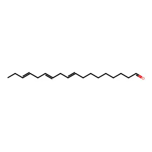 Octadeca-9,12,15-trienal structure