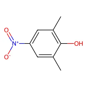 2,6-Xylenol, 4-nitro- structure