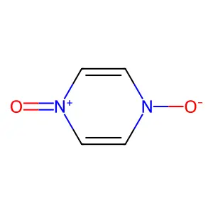 Pyrazine, 1,4-dioxide structure