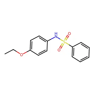 N-(4-Ethoxyphenyl)benzenesulfonamide structure