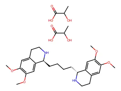 Bisobrin Lactate structure