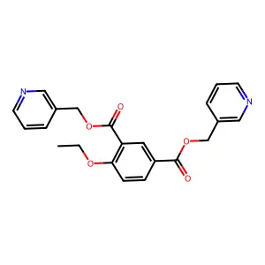 Bis(pyridin-3-ylmethyl) 4-ethoxybenzene-1,3-dicarboxylate structure
