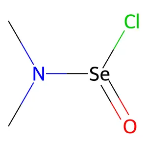N-chloroseleninyl-N-methylmethanamine structure