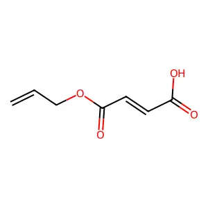 2-丁烯二酸(2Z)-单-2-丙烯酯 structure
