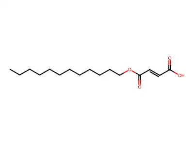 4-十二烷氧基-4-氧代丁-2-烯酸 structure