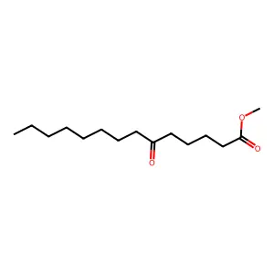 Methyl 6-oxotetradecanoate structure