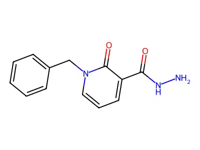 1-Benzyl-2-oxo-1,2-dihydro-3-pyridinecarbohydrazide structure