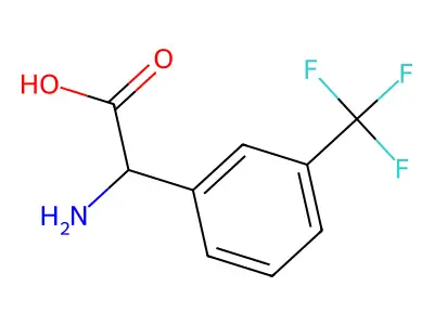 2-{[3-(三氟甲基)苯基]氨基}乙酸 structure