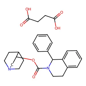 Solifenacin hydrochloride structure