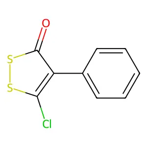 5-氯-4-苯基-1,2-二硫环戊烯-3-酮 structure