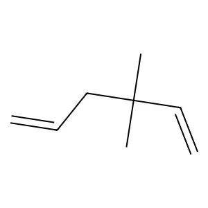 1,5-Hexadiene, 3,3-dimethyl- structure