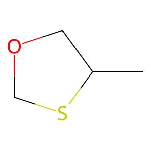 4-Methyl-1,3-oxathiolane structure