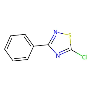5-Chloro-3-phenyl-1,2,4-thiadiazole structure