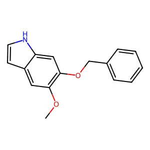 6-Benzyloxy-5-methoxyindole structure