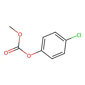 Carbonic acid, p-chlorophenyl methyl ester structure