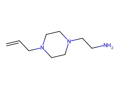 2-(4-Prop-2-enylpiperazin-1-yl)ethanamine structure