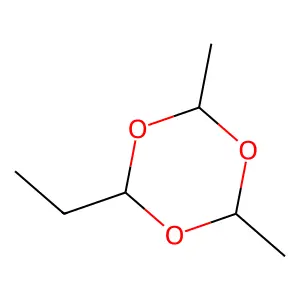 2-Ethyl-4,6-dimethyl-1,3,5-trioxane structure
