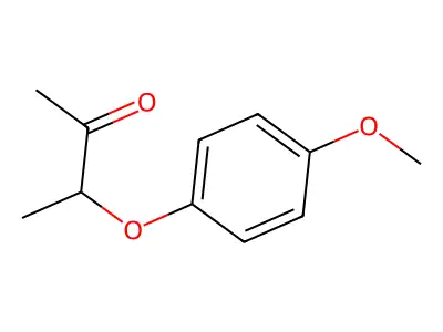 3-(4-Methoxyphenoxy)butan-2-one structure