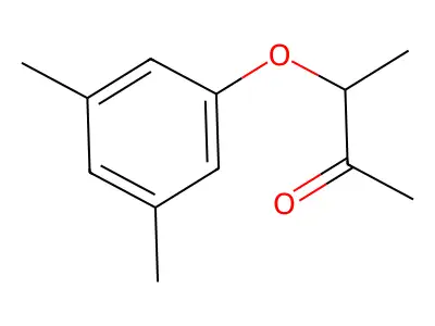 3-(3,5-Dimethylphenoxy)-2-butanone structure