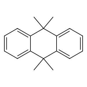 9,9,10,10-Tetramethyl-9,10-dihydroanthracene structure