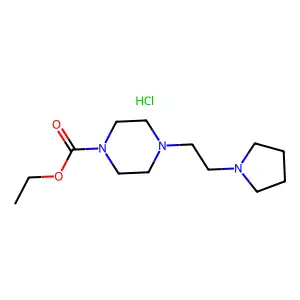 Propiophenone, 4'-methoxy-3-(4-(beta-methoxyphenethyl)-1-piperazinyl)-2-methyl-, dihydrochloride structure