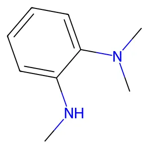 N1,N1,N2-trimethylbenzene-1,2-diamine structure