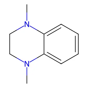 Quinoxaline, 1,2,3,4-tetrahydro-1,4-dimethyl- structure