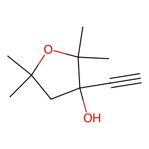 3-Furanol, tetrahydro-3-ethynyl-2,2,5,5-tetramethyl- structure